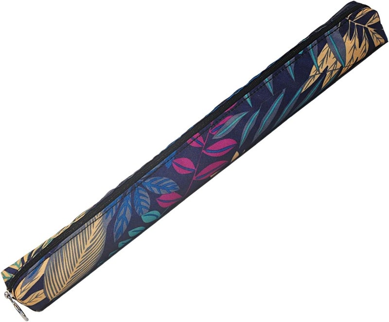 Farcaya Recorder Case Bag Only Storage Soprano Descant Flute Music Instrument Portable for Gift (Leaf) - Image 1